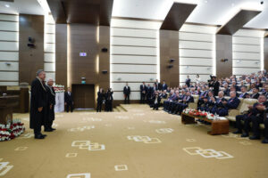 Erdoğan, Anayasa Mahkemesi'nin 64. yılı ve Kazdal’ın yemin töreninde hazır bulundu