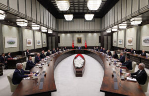 Cumhurbaşkanlığı Kabinesi Beştepe'de Cumhurbaşkanı Erdoğan'ın Yönetiminde Toplandı